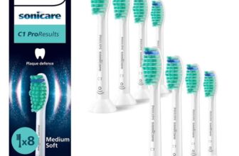 Philips Sonicare C1 ProResults, Genuine Replacement Toothbrush Heads, White, 8 Pack (S&S £21.74 w/voucher)