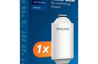 Philips Water – Shower Filter Cartridge, Remove Chlorine & Impurities, Filtration Capacity: 50,000 L – £15.86 S&S