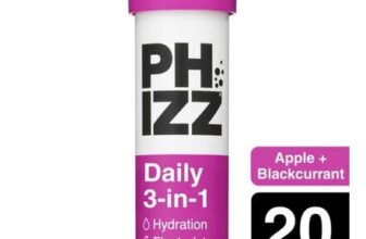 Phizz Apple & Blackcurrant 3-in-1 Effervescent 20 Tablets