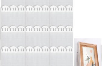 Picture Hanging Strip, 36 pcs Heavy Duty Picture Canvas Hanger No Nails, 16 70mm, Seamless Adhesive Strips, Wall Stickers for Picture Hanging