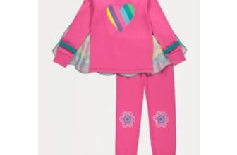 Pink Butterfly Back Pyjamas