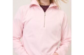 Pink Quarter Zip Jumper