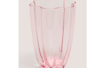 Pink Scalloped Tumbler