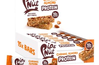 Pip & Nut Protein Caramel Almond Bar 15 x 45g