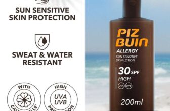 Piz Buin Allergy sensitive skin lotion SPF30 (200ml)