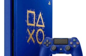 PlayStation 4 Slim – 500GB – Days of Play Edition (Blue) Refurbished Console – Good – With Code – Sold by musicMagpie Shop (UK Mainland)