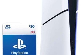 PlayStation 5 Digital Console (Slim) & £20 PSN Wallet Top-Up
