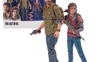 PlayStation The Last of Us Action Figures 15cm 2 Pack Joel & Ellie – Free Click & Collect Only – Very Limited Locations