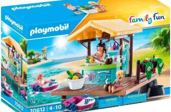 Playmobil Family Fun 70612 Paddle Boat Rental, With 2 floatable boats, For Ages 4
