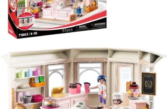 Playmobil – Miraculous – French Bakery – Toy from 4 years – Gift for children – Encourages creativity and role – playing – Bakery to re – enact and interactive play functions – 71863