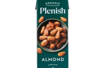 Plenish Organic Almond Unsweetened Drink Long Life