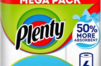 Plenty Kitchen Roll, 6 Rolls, 2-Ply Tissue
