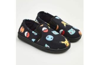 Pokmon Pikachu Black Full Back Slippers Price