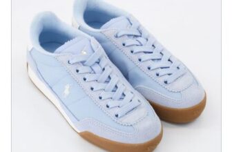 Polo Ralph Lauren Sky Blue Hester PP Trainers
