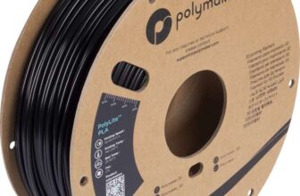 Polymaker PA02016 PolyLite Filament PLA 2.85mm 1000g Black