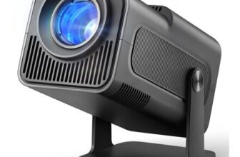Portable Android 11 Projector, 1080p Native, 300 ANSI, Bluetooth