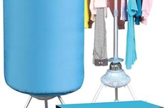 Portable Fast Drying 1000W Electric Clothes Dryer Heated Indoor Home Dorms Buddy Hot Air Airer Machine Dri Suitable for All Fabrics Drier