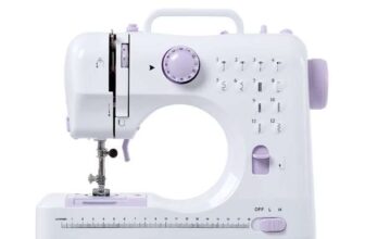 Portable Mini Sewing Machine with 12 Stitches – Sold & Delivered by Living and Home
