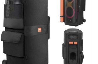Portable Speaker Dust Cover Carry Case Compatible with JBL PartyBox 710, Protective Travel Storage Bag