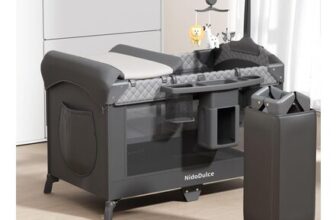 Portable Travel Cot & Bedside Crib