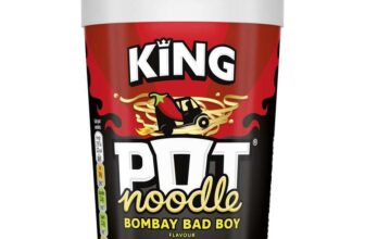 Pot Noodle Bombay Bad Boy King PotInstant Noodle 114 g £1 (Get 3 for £2)