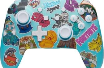 PowerA Enhanced Wireless Controller for Nintendo Switch – Fortnite Sticker Mania – w/code Sold by Currys Clearance