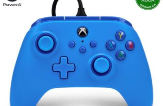 PowerA Wired Controller For Xbox Series X & S, Xbox One, PC, Windows 10 & 11, Dual Rumble Motors, Detachable 10ft USB Cable