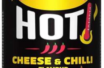 Pringles Hot Cheese and Chilli 160g (£1.52 S&S)