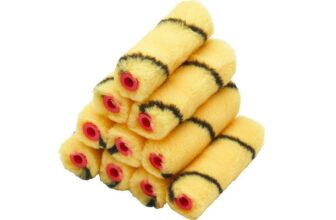 ProDec 10 Pack 4 inch Medium Pile Mini Rollers for a Smooth Finish Painting