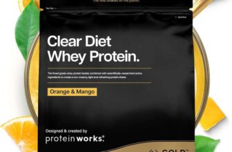Protein Works Clear Diet Whey Protein – Orange & Mango, 20 Servings, 500g (£15.72 Max S&S)