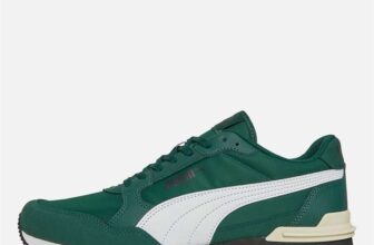 Puma Mens ST Runner V4 Nylon Trainers in Green or Blue