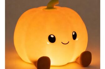 Pumpkin Night Light with Timer