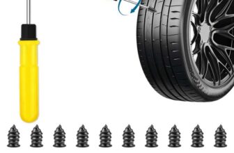 Puncture Repair Kit with Screwdriver 20 pcs