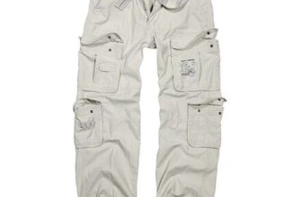 Pure Vintage Trouser Cargo Trousers off White by Brandit