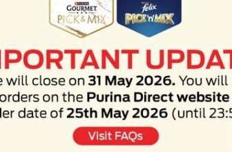 Purina direct Closing down sale