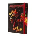 Pyramid International Deadpool Diary 2023 A5 Week-to-View Planner