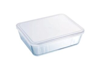 Pyrex Cook and Freeze Rectangular Disk with Lid 4L