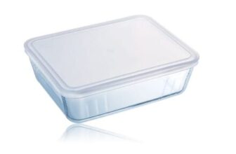 Pyrex Glass Dish with Lid – 4L