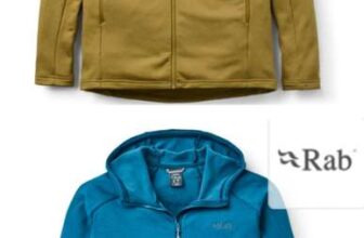 Rab Mens Covex Hoody – Colours: Tempest Blue & Oak, Sizes: Small & Medium