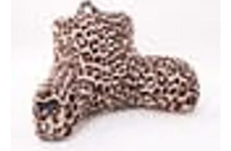 Rachel Zoe Latte Leopard Pattern Backrest Cushion 48x85cm