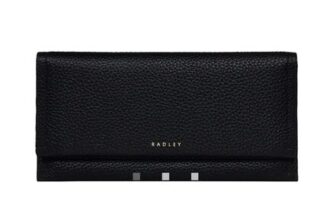 Radley Black Oak Street Large Flapover Purse