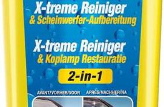 Rain-X X-treme Cleaner & Headlight Restoration 325ml, Blue