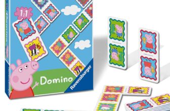 Ravensburger Peppa Pig Dominoes Set For Children Age 3 Years and Up -A Classic Family Game