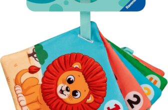 Ravensburger Play My First Numbers & Colours Book – Baby Sensory Toddler Activity Toys – 6 Months Up