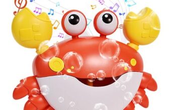 Rechargeable Bubble Bath Toy for 1-6 Year Olds with Music