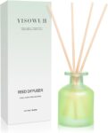 Reed Diffuser – Jasmine Lily 3.38oz (100ml) 1 Pack Essential Oil Reed Diffuser Set with 8 Sticks, Long Lasting Fragrance for Home, Bathroom, Bedroom, Room, Decor