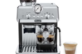 Refurbished DeLonghi La Specialista Arte Compact Manual Bean to Cup Coffee Machine EC9155.MB W/Code Delonghi Uk Co