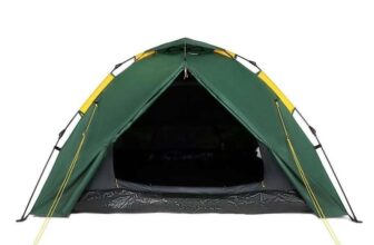 Regatta 3 Person Instant Tent Green Waterproof HYDRAFORT 70D flysheet with 3,000 mm hydrostatic head (Free Delivery Members FTG) – W/Code