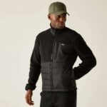 Regatta Mens Frankie Borg Full Zip Hybrid Fleece