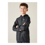 Regatta Navy Kids Stormbreak Waterproof Hydrofort Jacket (3-16 Years)